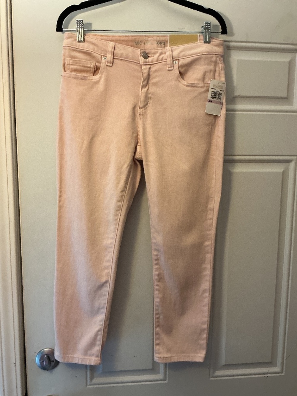 Michael Michael Kors Izzy Cropped Skinny Pants 6 NWT